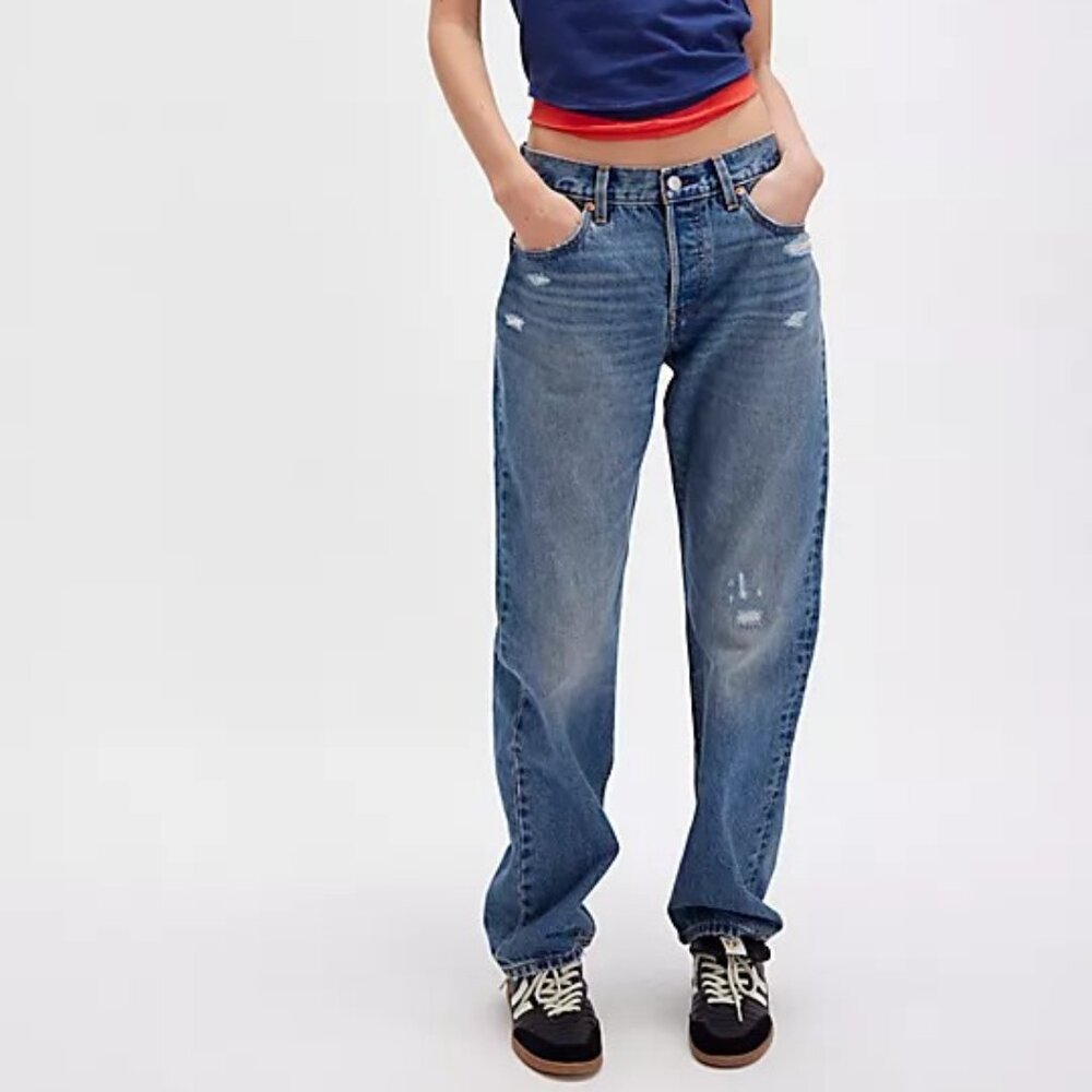 Levi's 90's 501 Jeans Color Verified Vintage Regular Fit - Picture 3 of 5